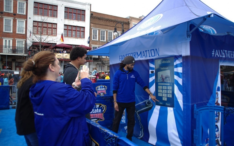 Allstate ar photobooth share