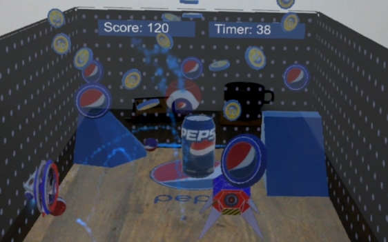 Pepsi mixed reality hololens screencap
