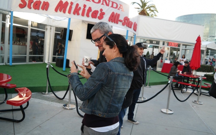 Honda nhl allstar event fans