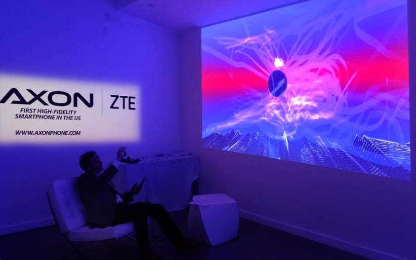 Zte launch event ekg projection